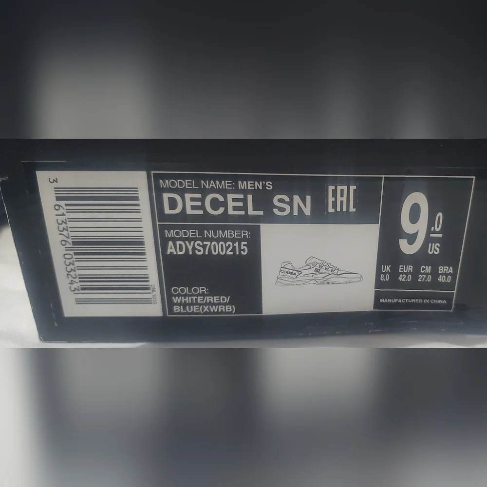 DC Decel SN Shoes, New In Original Box!! Mens 9 - Picture 10 of 11